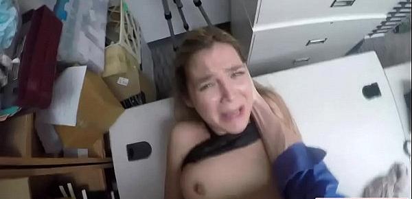  LP Officer seduces busty shoplifter and fucks her
